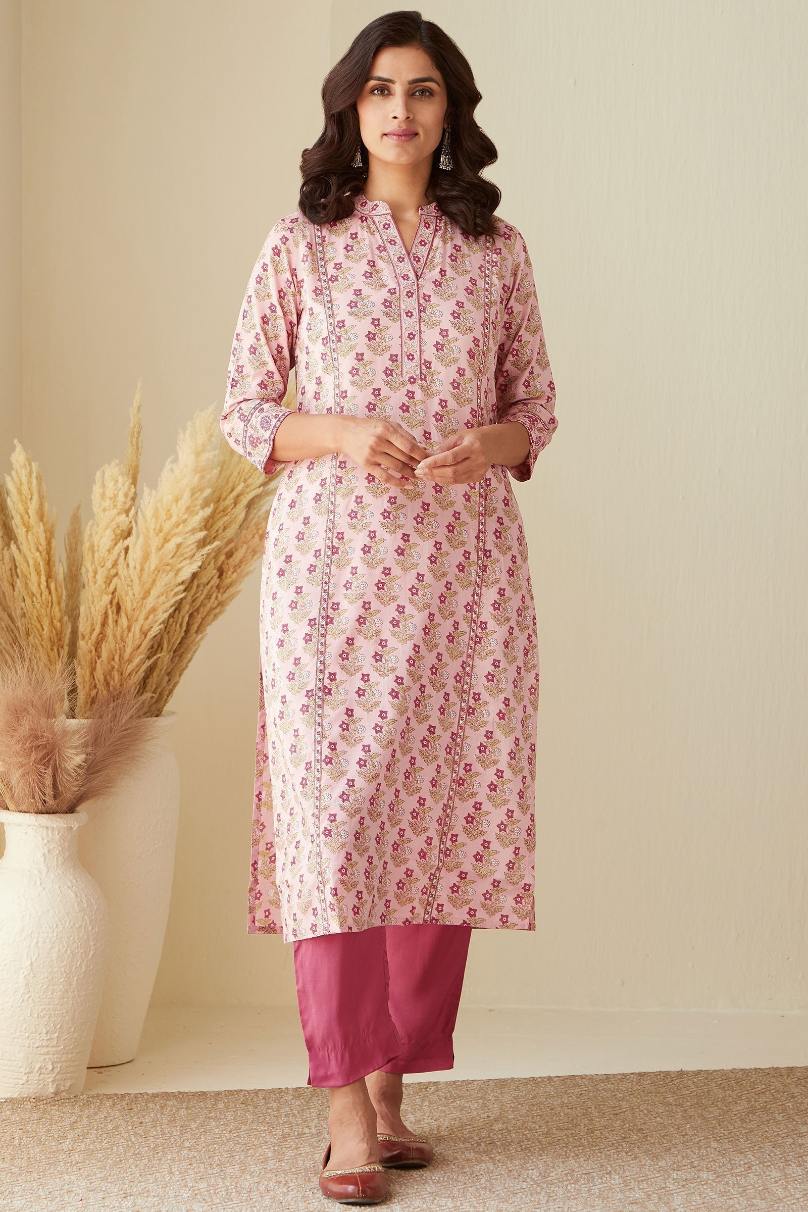 Rosheen Raya Sanganeri Kurta