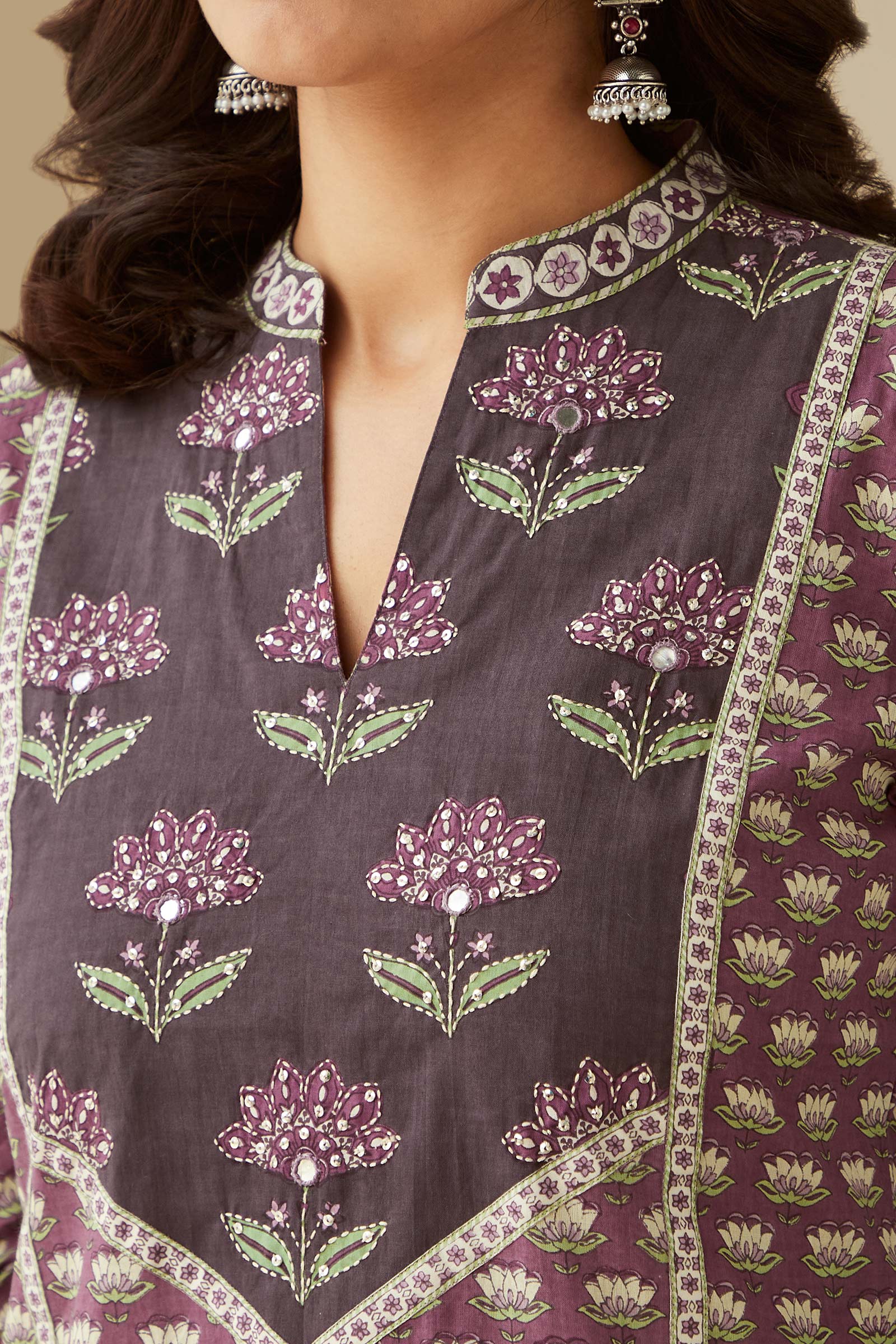 Rosheen Saima Sanganeri Kurta - Image 4