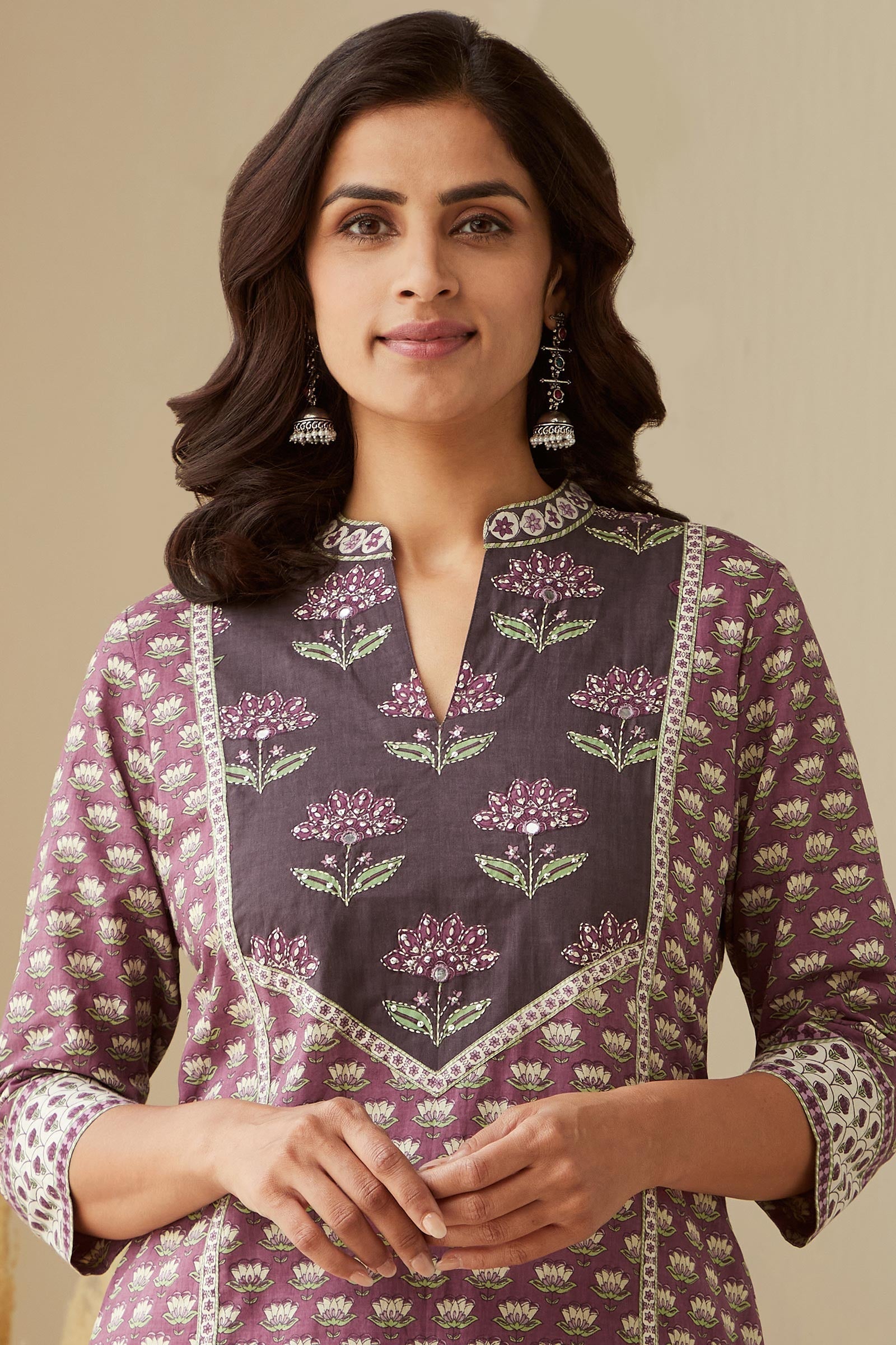 Rosheen Saima Sanganeri Kurta - Image 2