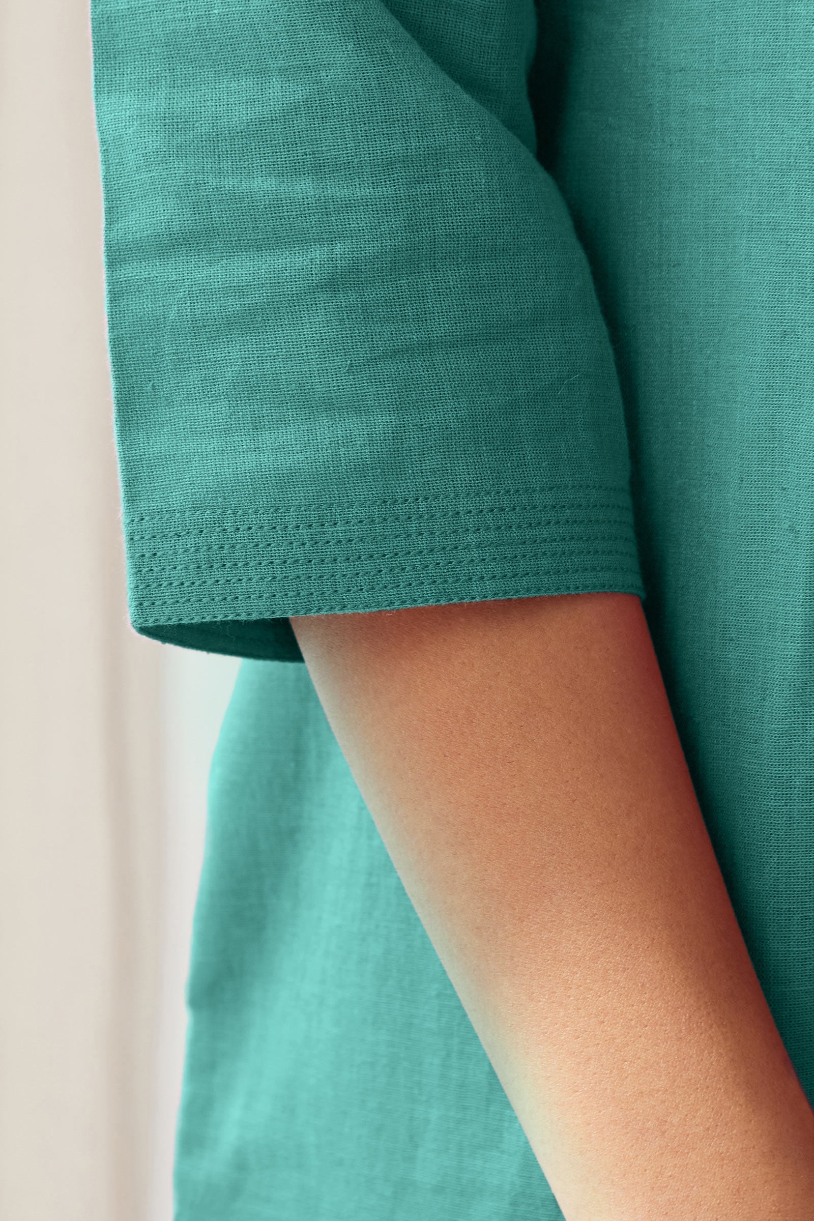 Roza Seher Turquoise Kurta - Image 4