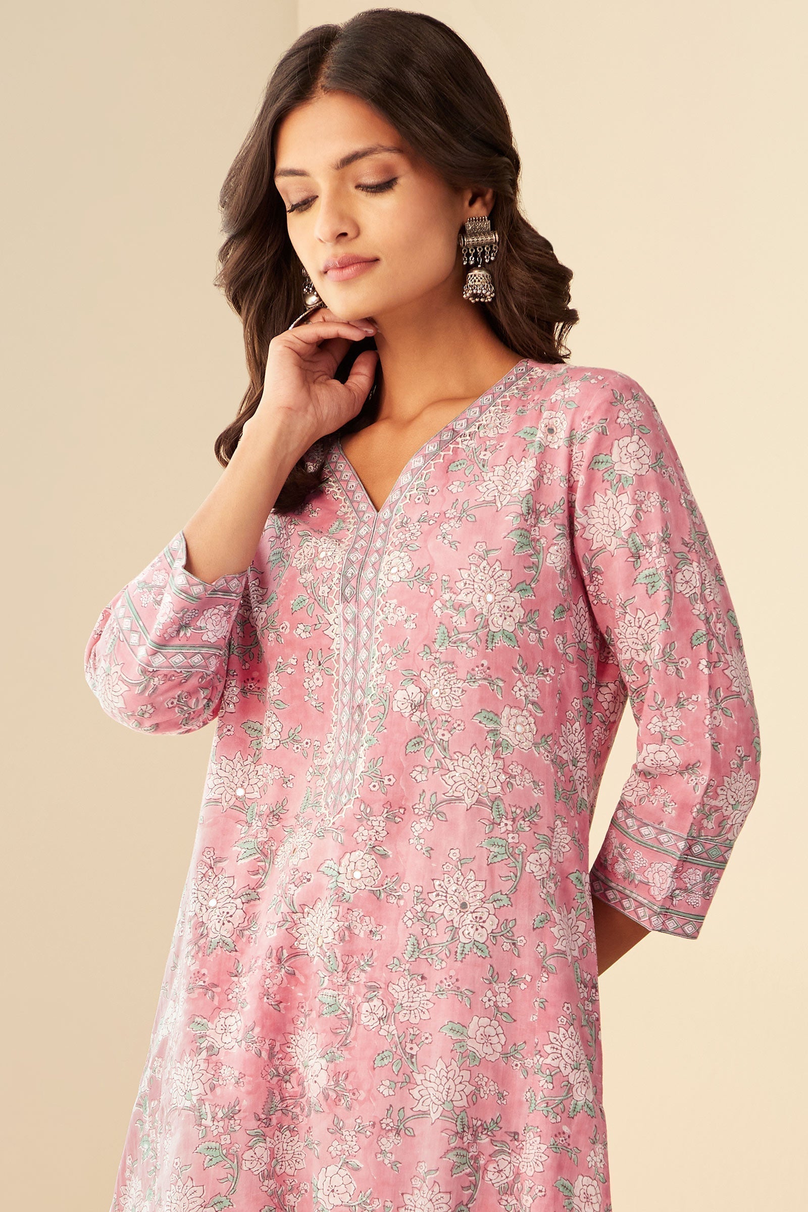 Gulshan Bagh Suhana Sanganeri Kurta - Image 7