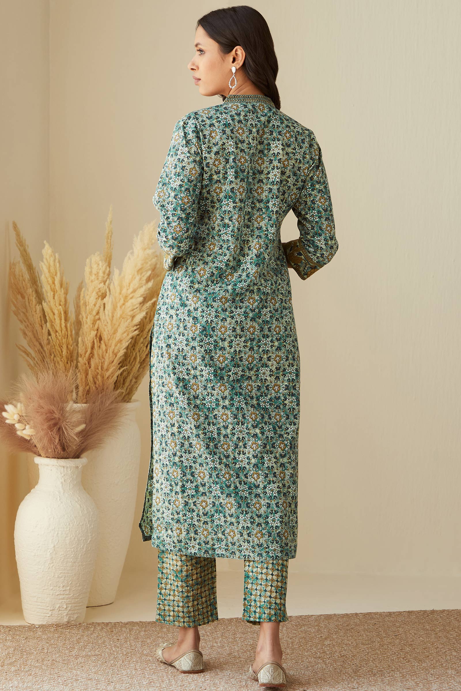Gauhar Shirin Bagru Kurta - Image 5