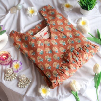 Cocoa Brown Churidaar Sleeves Long Kurta