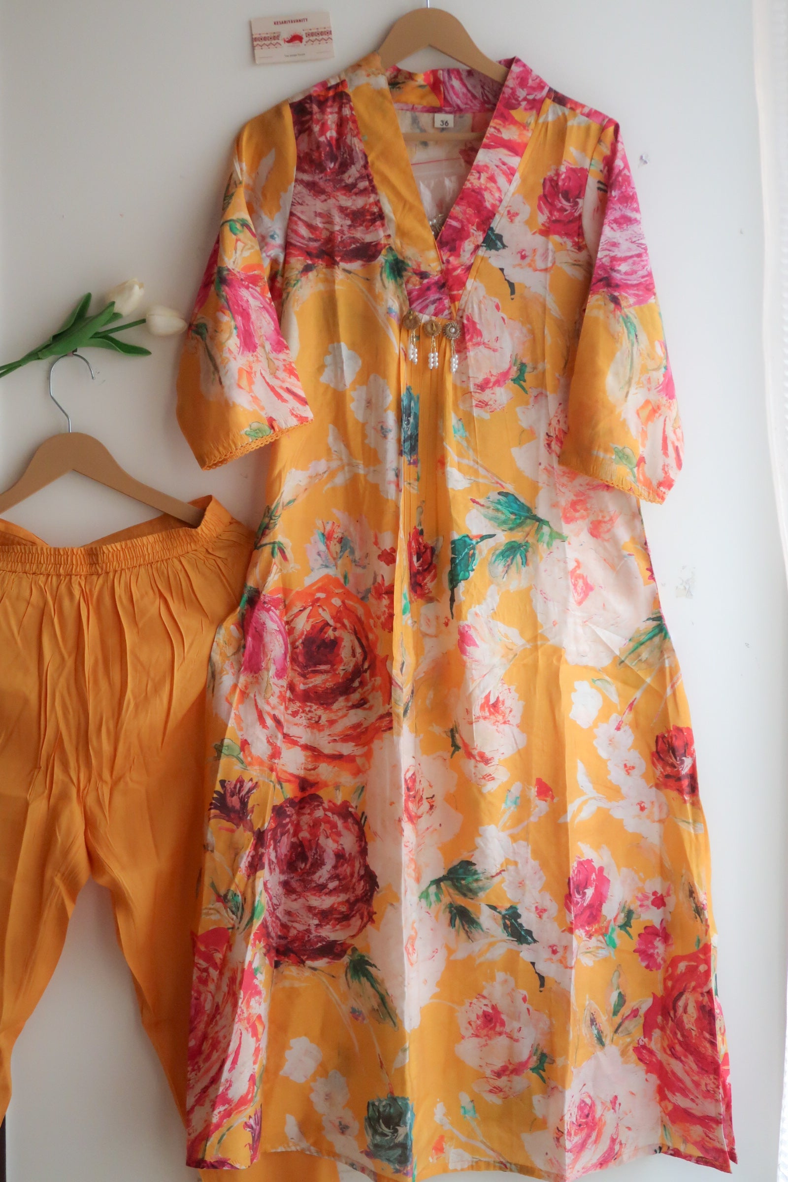 Mango Blooms Suit Set - Image 2