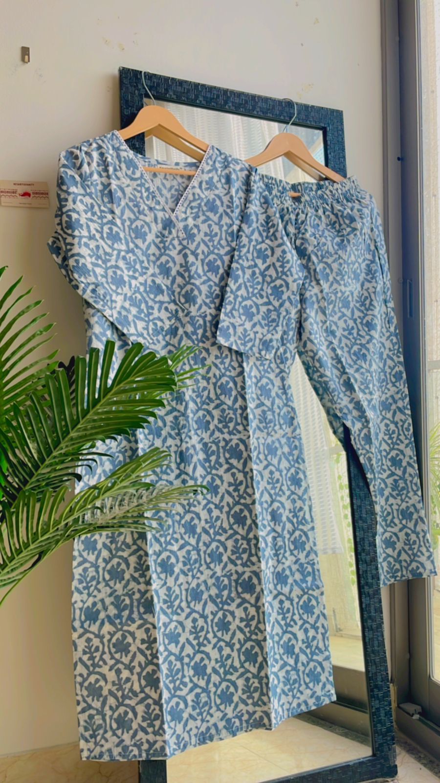 Magnolia Lace Suit Set - Sukoon 3.0 (Slim Fit) - Image 2