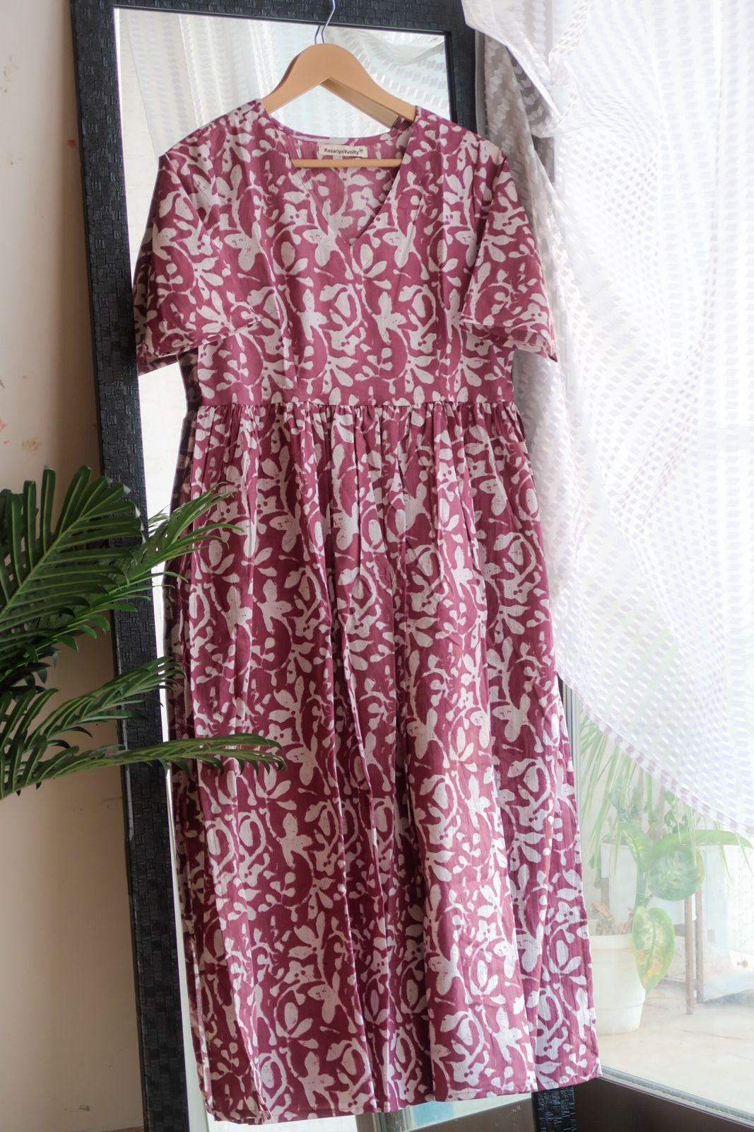 Boozy Lavender Long Kurta - Image 2