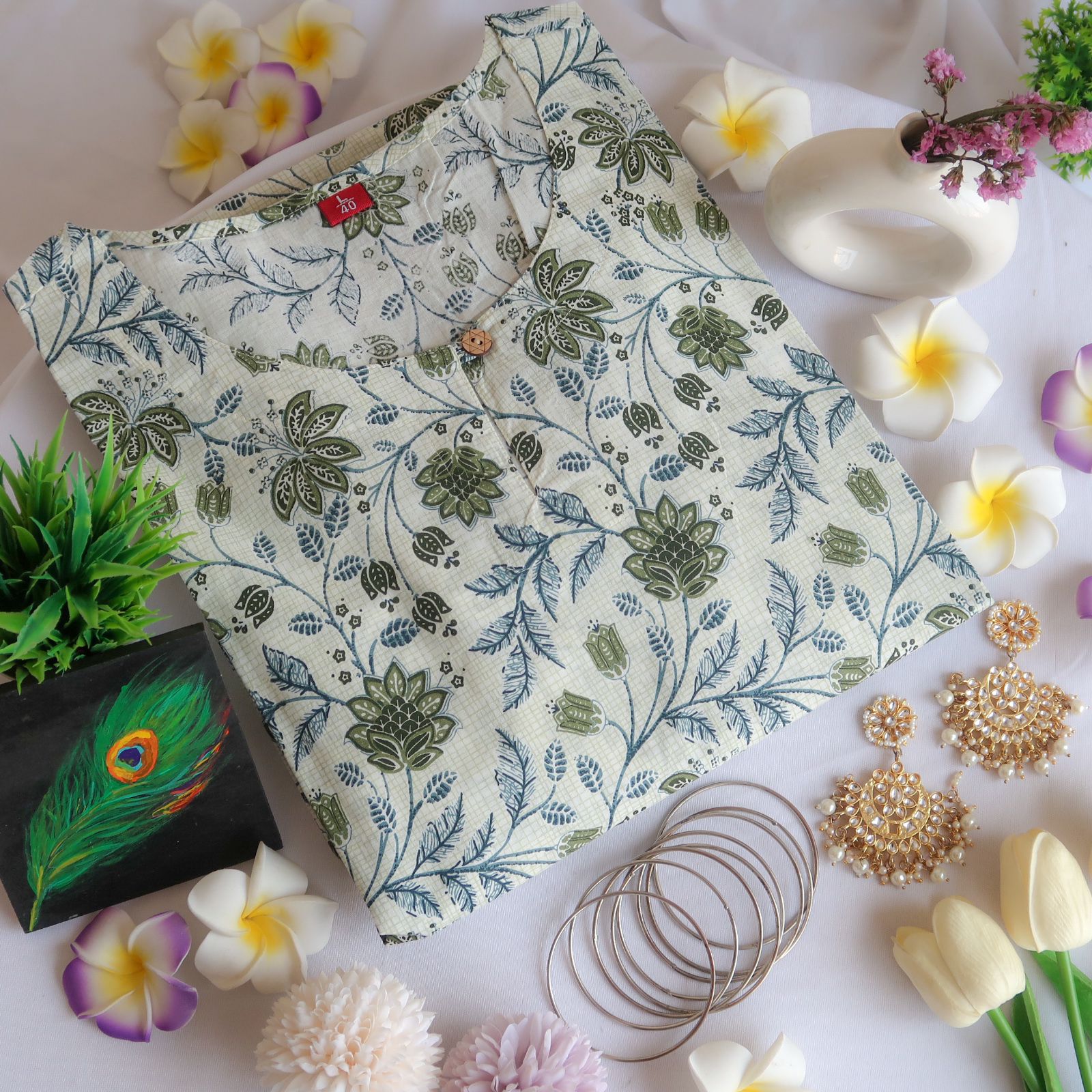 White Springs Long Kurta - Launch 17