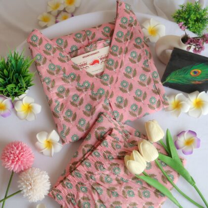 Sky Is Pink Office/Regular Wear Suit Set - Comforter Set Launch 17