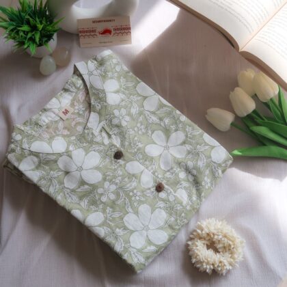 Daily Essential: Greylight Whispers Long Kurta - EOFY SALE