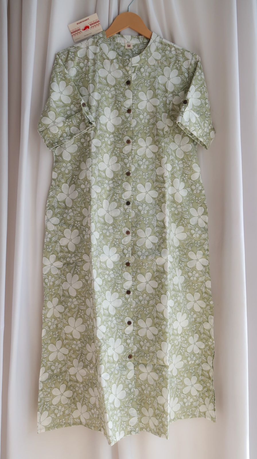 Daily Essential: Greylight Whispers Long Kurta - EOFY SALE - Image 2