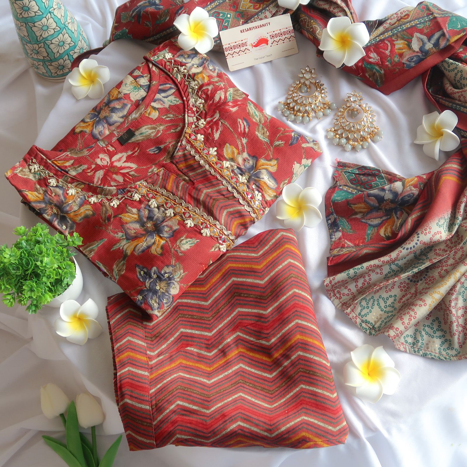 Gulmohar Festive Special Suit Set