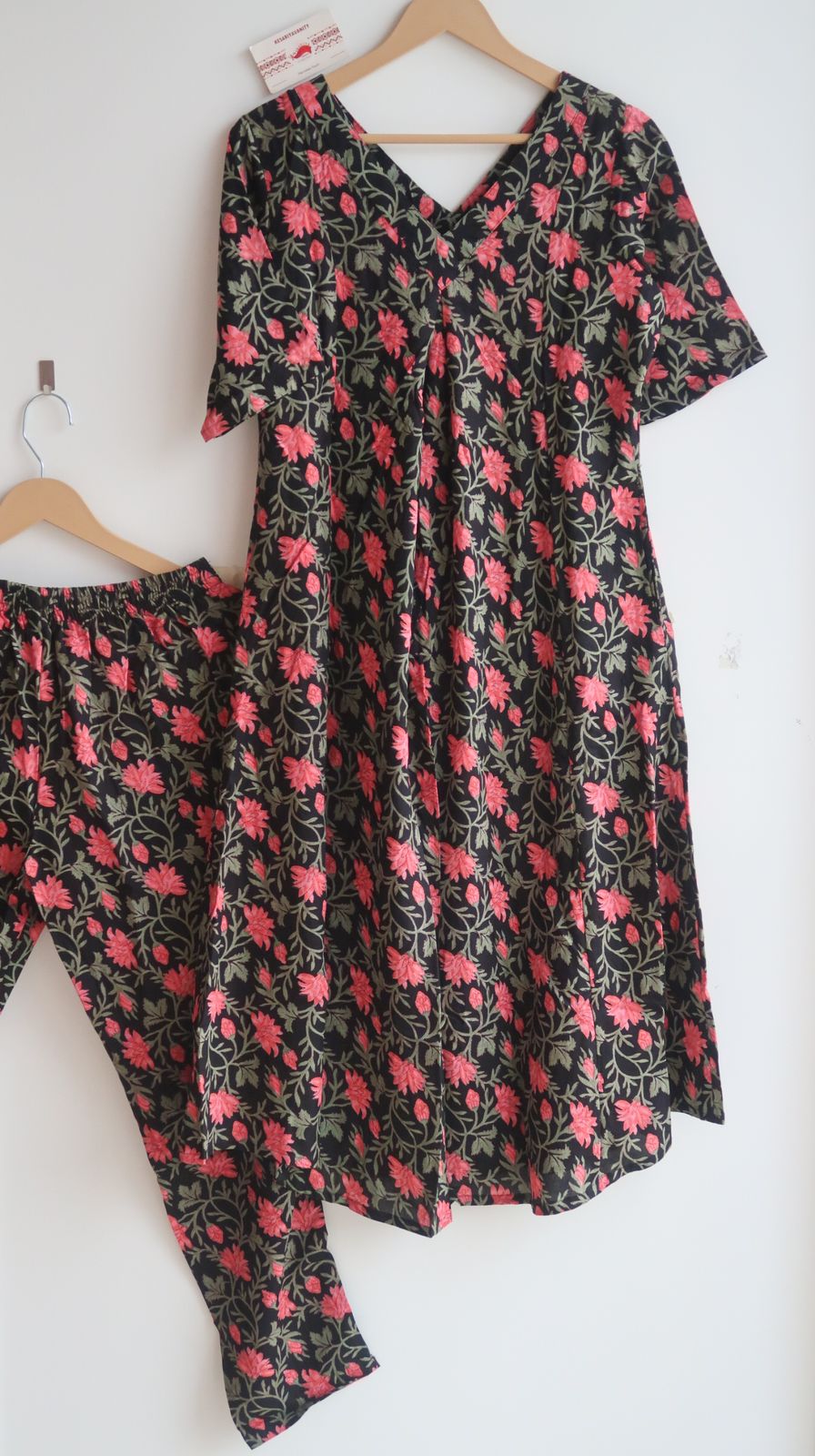 Enchanting Petal Noir Office/Regular Wear Suit Set - EOFY SALE - Image 2