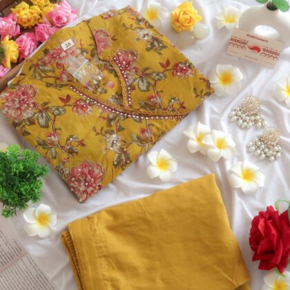 Sun-Kissed Haldi Suit Set - EOFY SALE