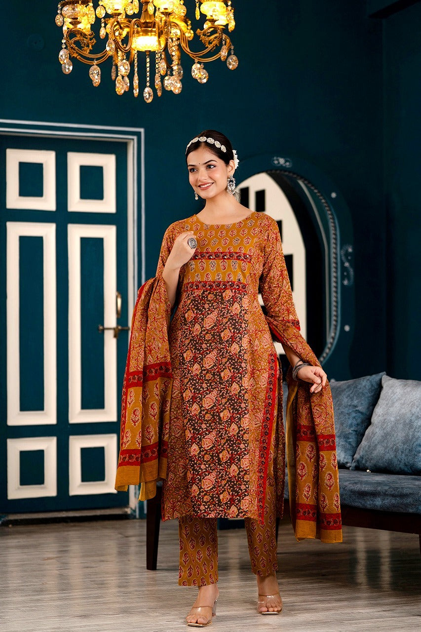 Golden Mosaic 3-piece Suit Set - EOFY SALE - Image 3