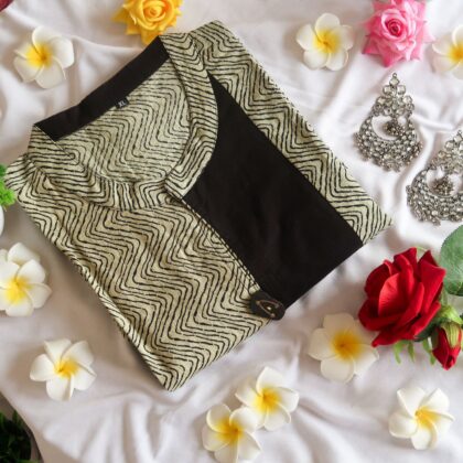 Monochrome Ash Whisper Long Kurta - EOFY SALE